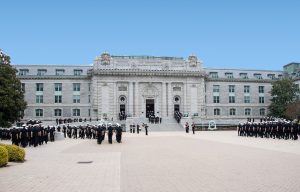 Exterior of the US Naval Academy